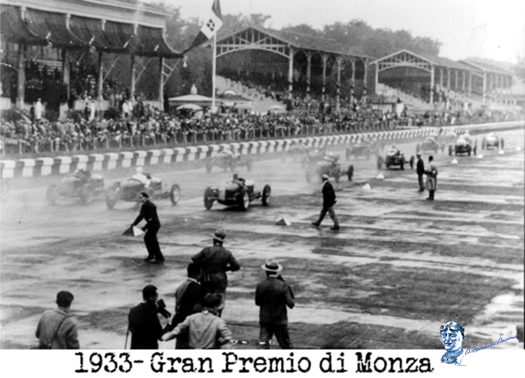 1933 gran premio monza partenza 4