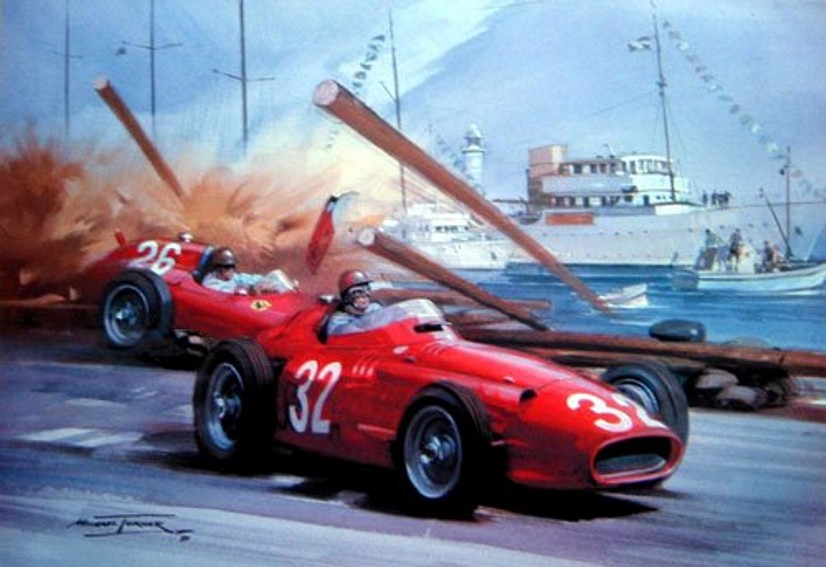 1955 Monaco GPColin e fangio