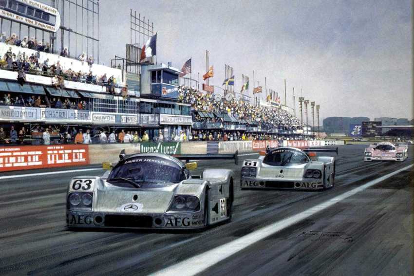 Le-Mans-1989 Mass-Reuter Mercedes (pitture pg2)