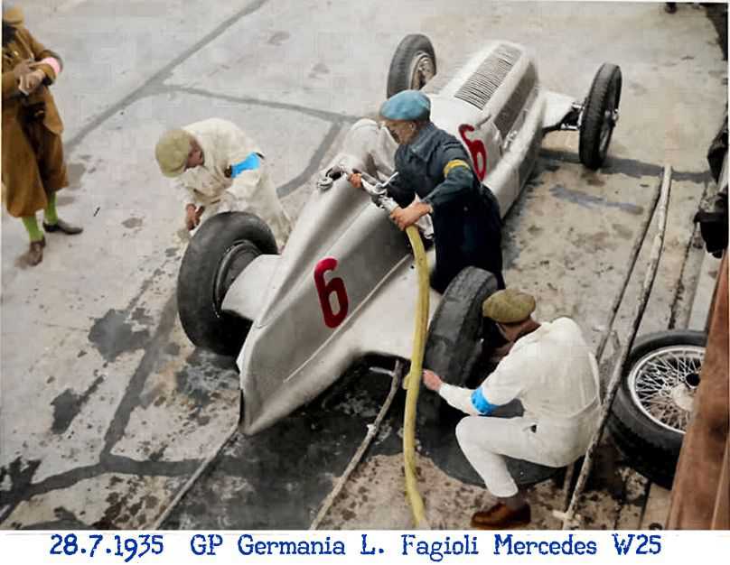 Mercedes, W25, Luigi Fagioli, GP, Germania, Nurburgring