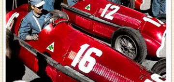 "Tre effe", Fagioli, Fangio, Farina, Alfetta,1548, GP,Svizzera, 1950